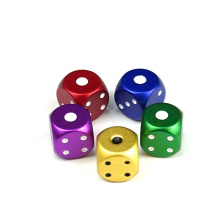 Custom Aluminum alloy Dice set metal dice